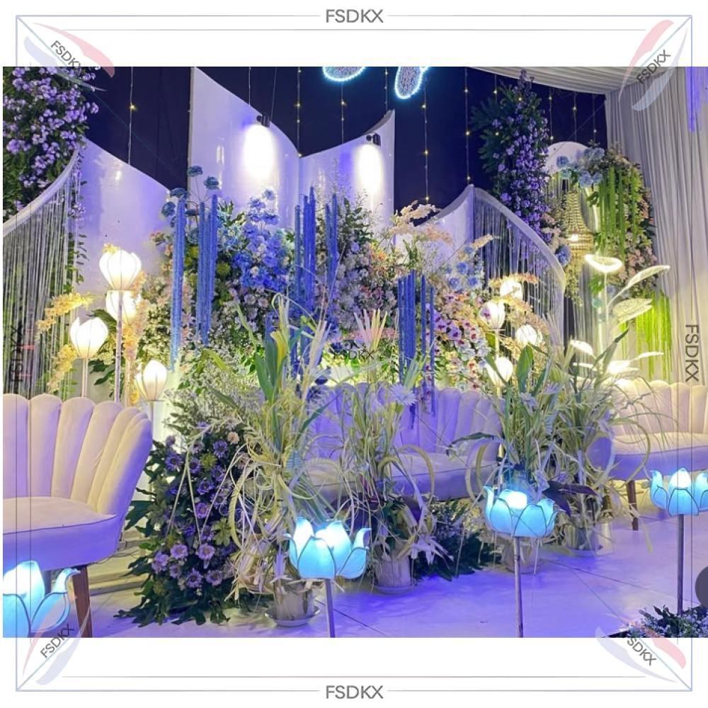Pvc Panel Background - 2025 Beliebte Maßgefertigte PVC-Acryl-Hintergrundwand Luxuriöse Hochzeits-