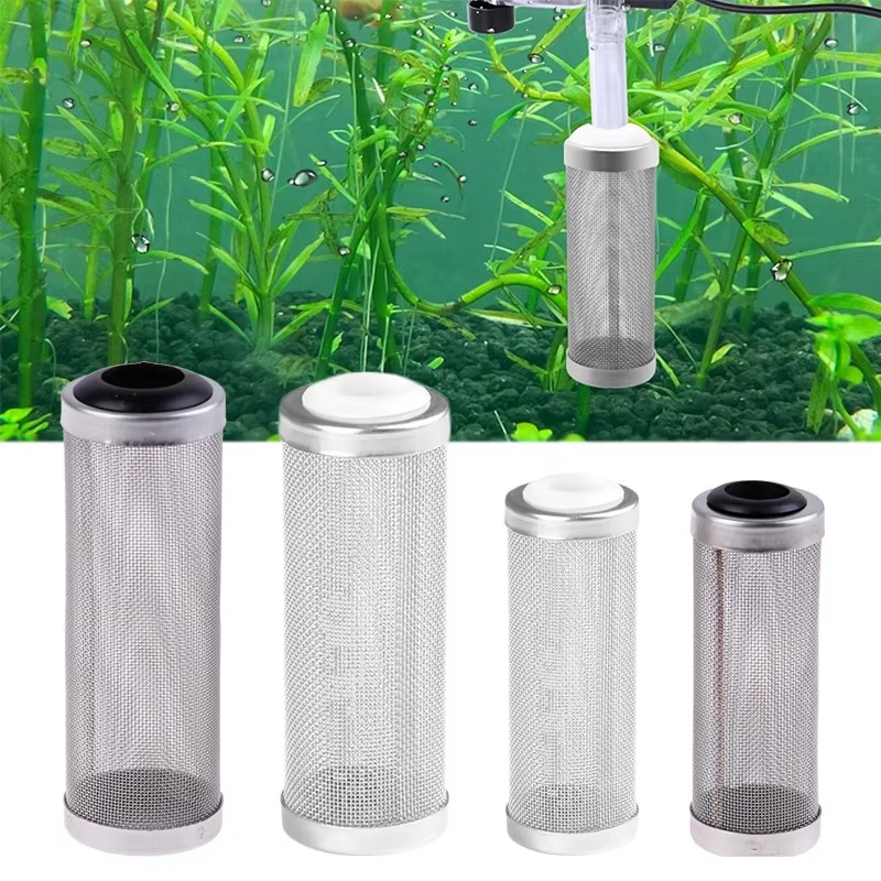Aquael Filter Fzn - 12/16mm Aquarium Inflow Einlass Filter Edelstahl