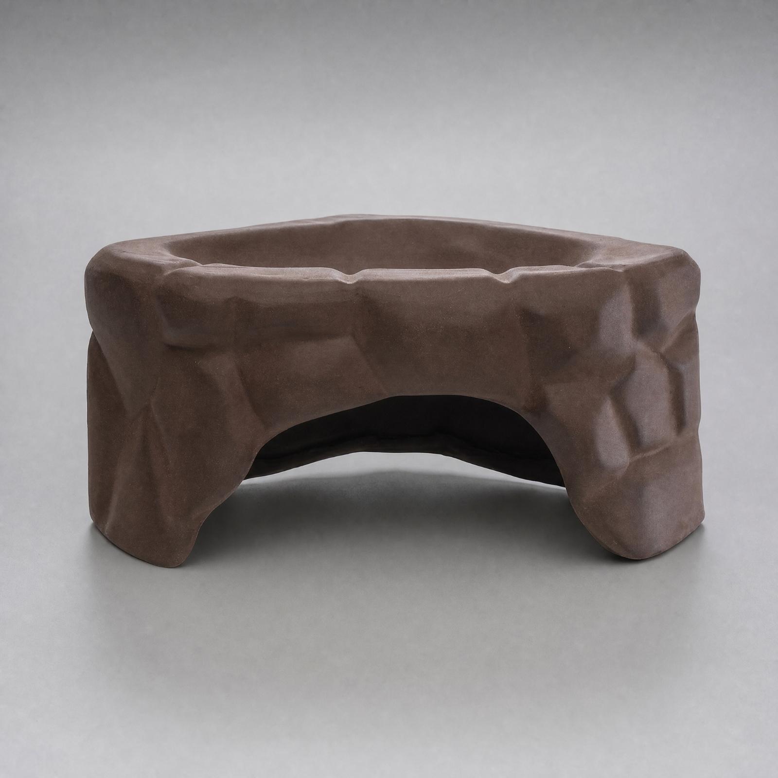 Hide Cave Ceramic - Reptilien-Futterplattform aus Keramik mit gewölbter Versteckhöhle