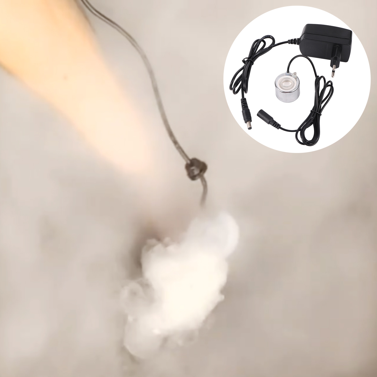 Terrarium Fogger Ultrasonic - Aquarium Fischteich Landschaftsbau Ultraschall Vernebler Kleine