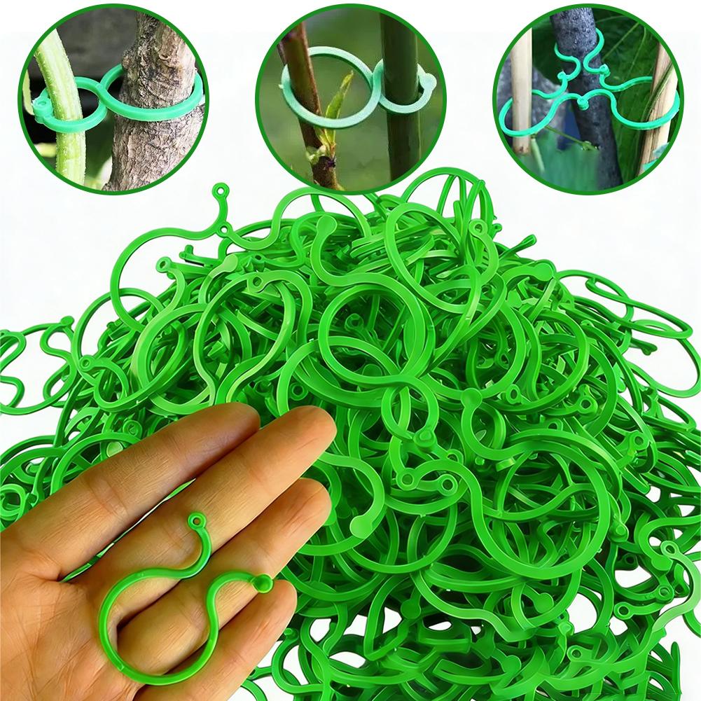 100 Stück Pflanzenstützklammer – Vine Climbing Plastic Bewertung und Preis
