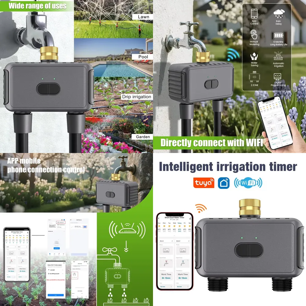 WAP01 WLAN-App-gesteuerter Dop – Timer Dual Outlet Bewertung und Preis