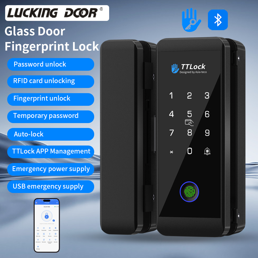 TTLOCK Intelligentes Glasschlo – Glass Door Hinge Bewertung und Preis